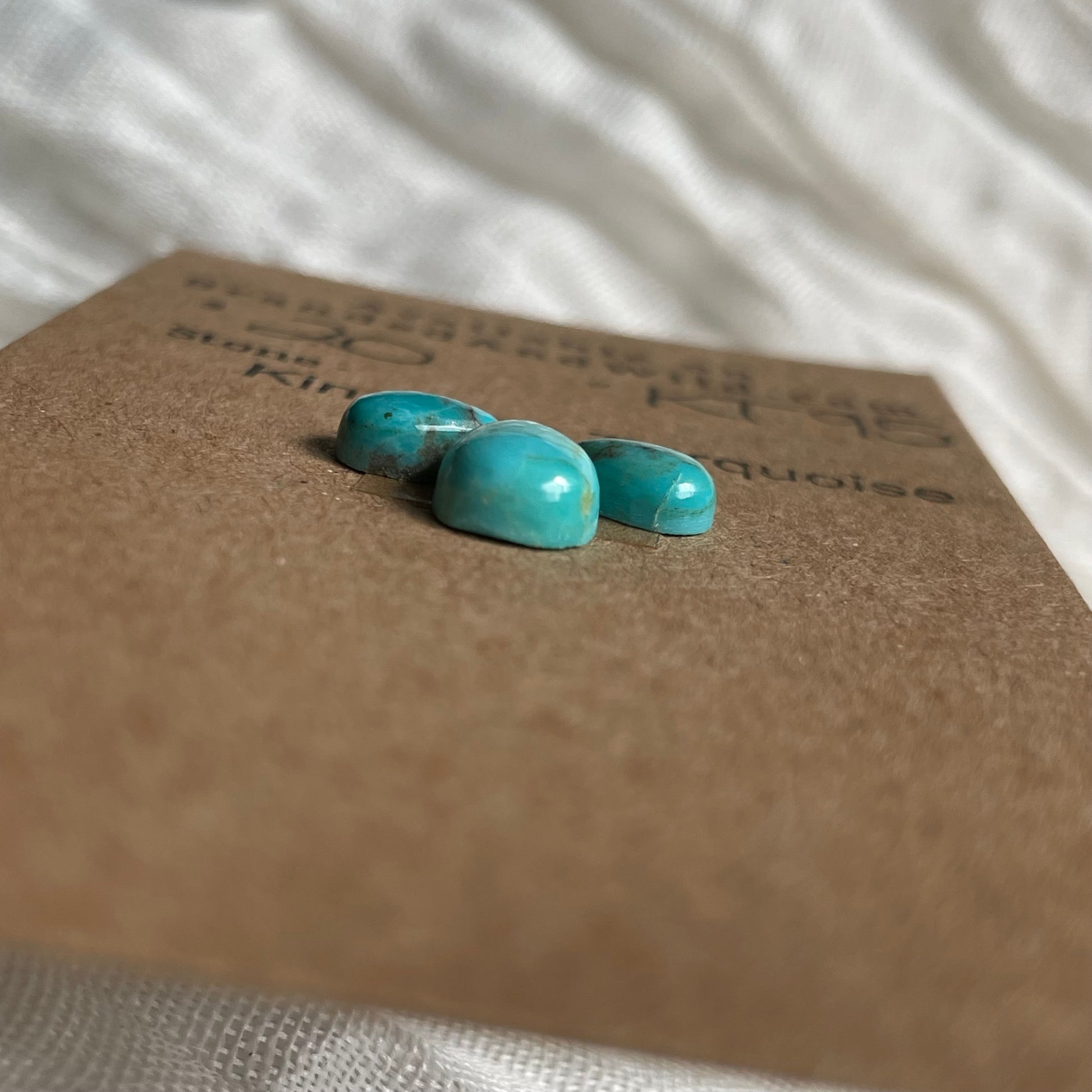 Kingman Turquoise Cabochon - KT95 86B39422-9C2D-4C70-9D32-8C4BB12F22A7 Brandedandwild.com