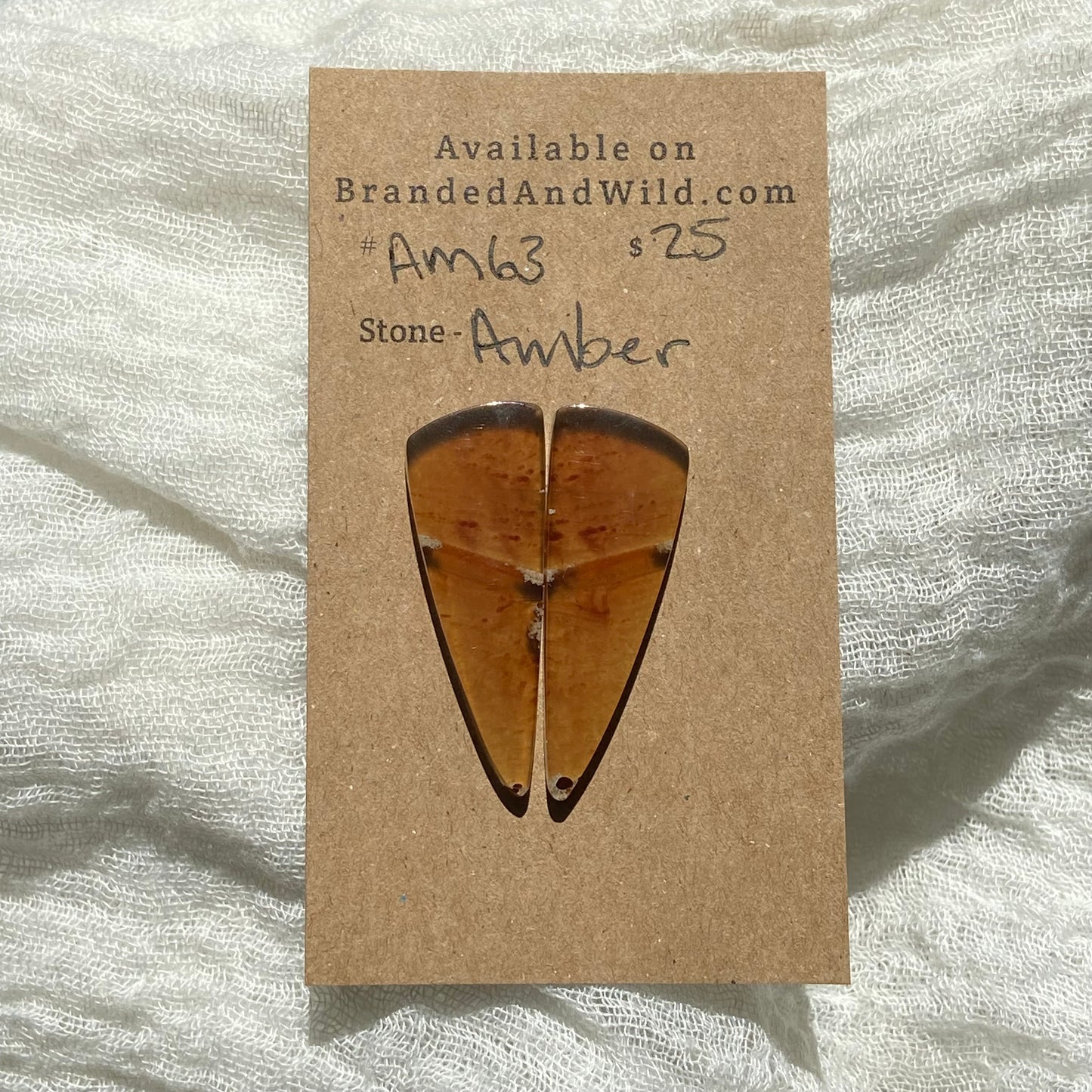 Amber Cabochon AM63