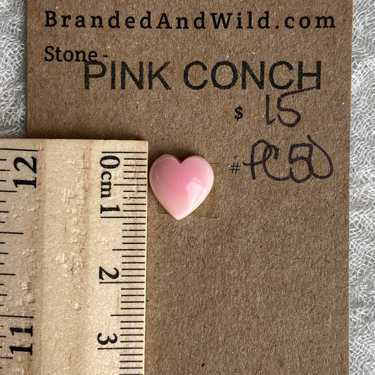 Pink Conch Cabochon - PC50