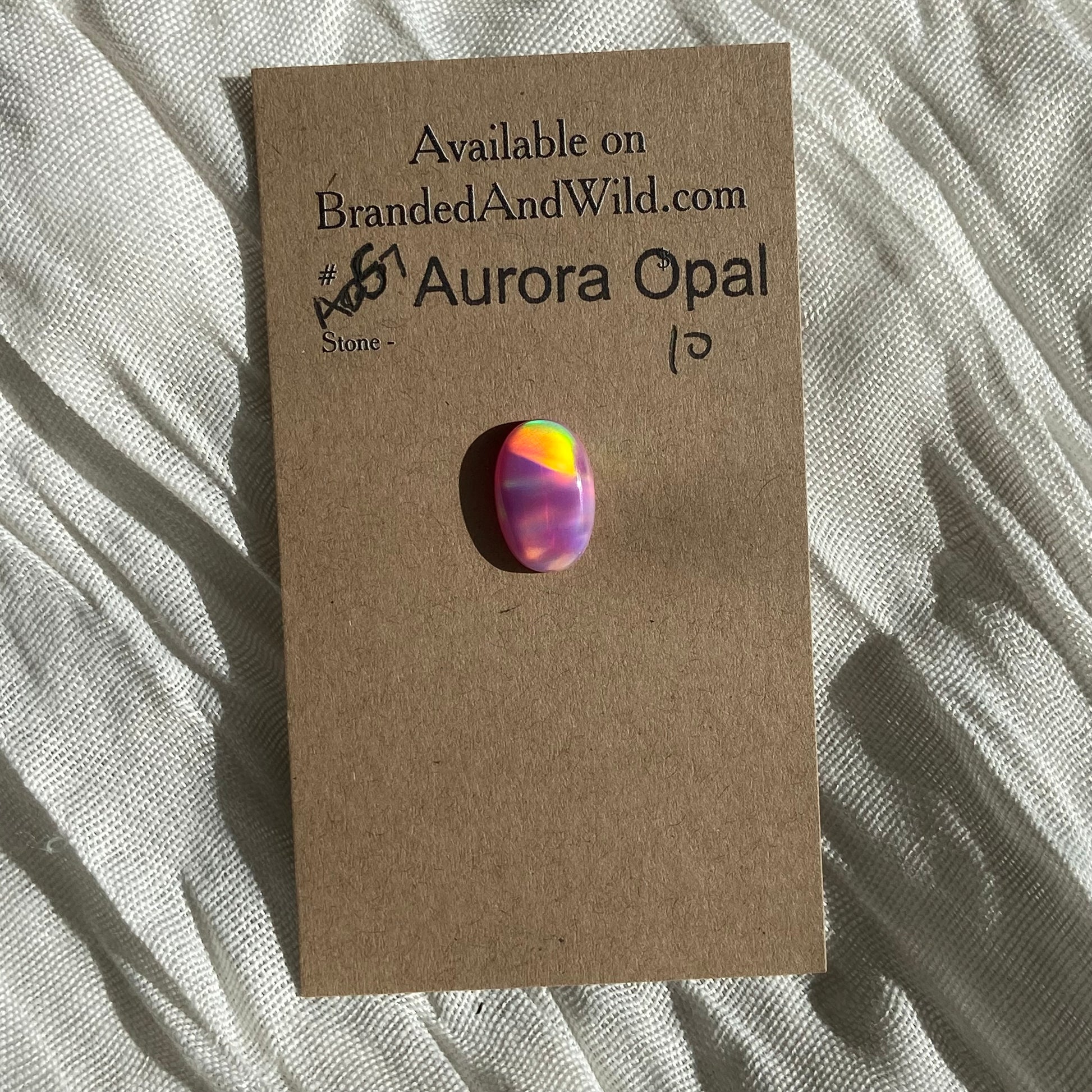 Aurora Opal Cabochon - A057 86E5D922-C1AD-4C05-A084-43EC99B5D4D6 Brandedandwild.com