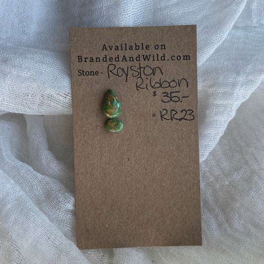 Royston Ribbon Turquoise cabochon RR23