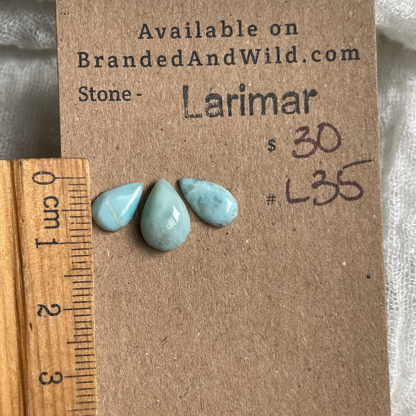 Larimar Cabochon - L35