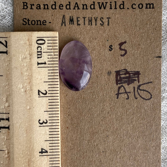 Amethyst Cabochon - A15