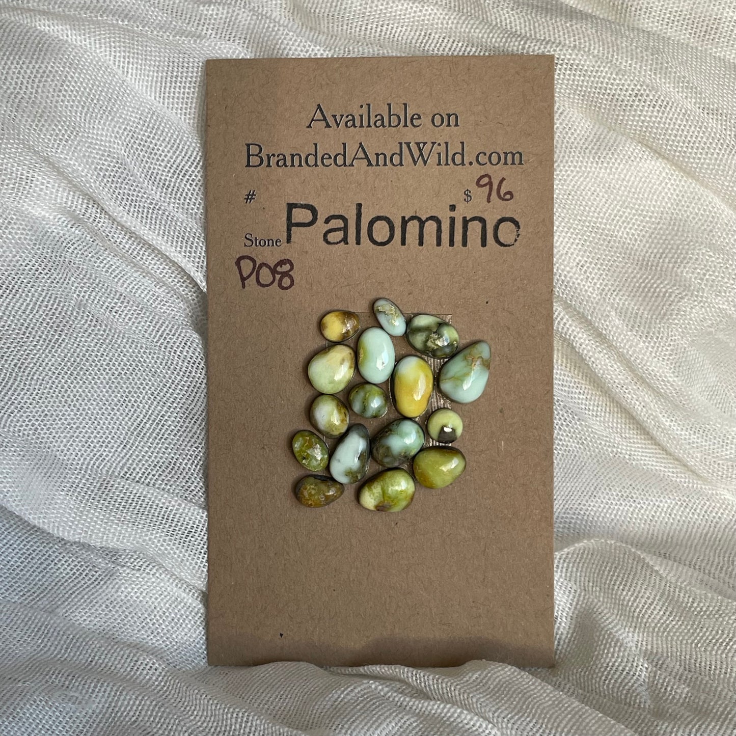 Palomino Cabochon - P08 874D0163-2ED7-46E5-B52C-D63A7FE2C19F Brandedandwild.com