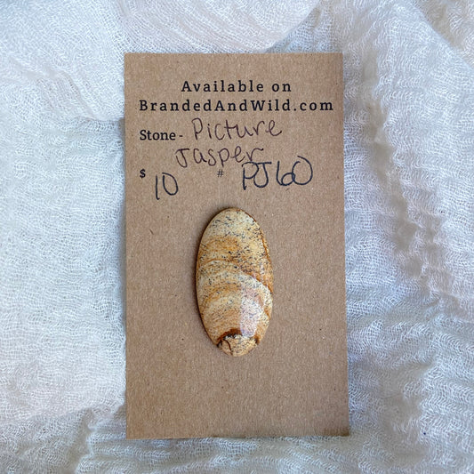 Picture Jasper Cabochon - PJ60