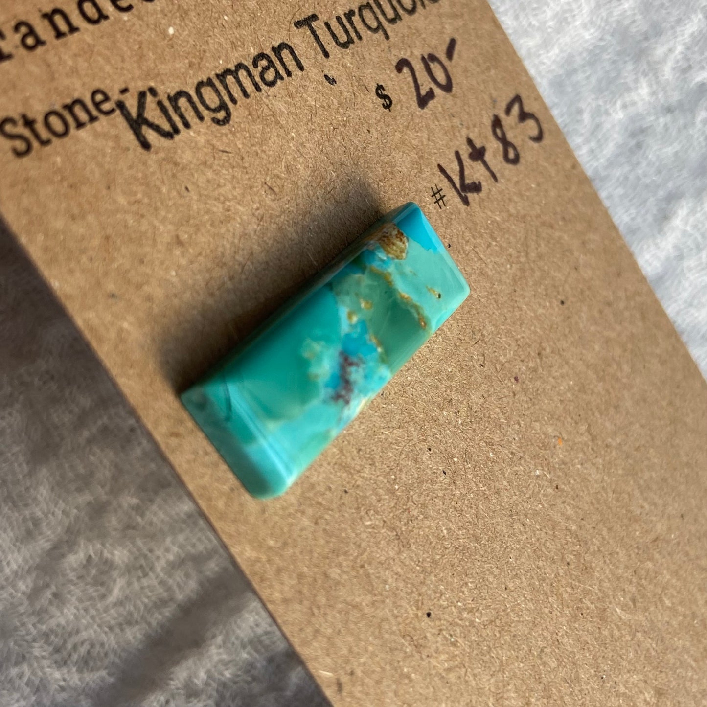 Kingman Turquoise Cabochon - KT83