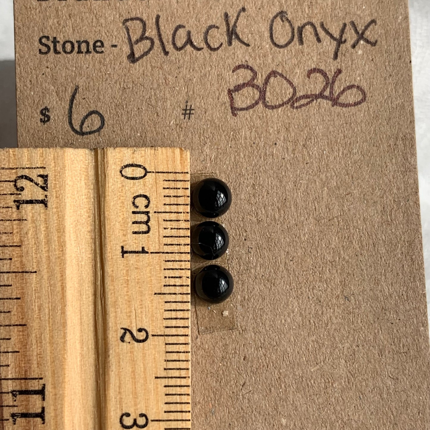 Black Onyx Cabochon - BO26