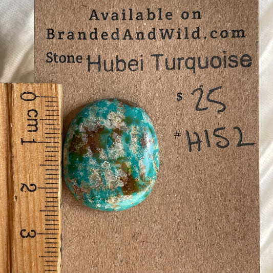 Hubei Turquoise Cabochon - H152 87CA2D79-1BA7-4A80-93A8-80A0FD4E6354 Brandedandwild.com