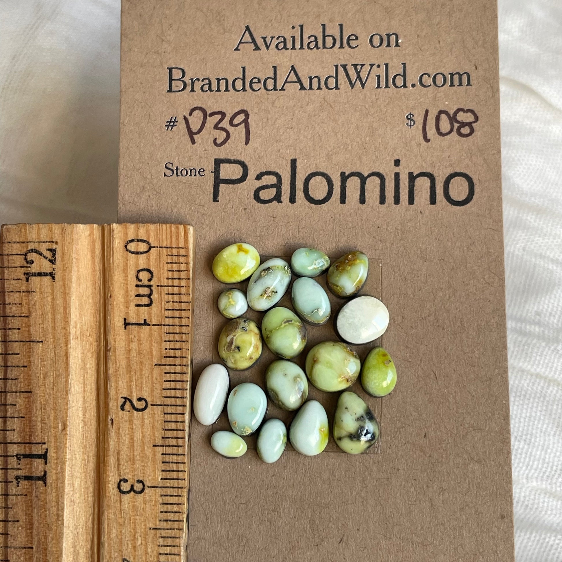 Palomino Cabochon - P39 87D88114-28C6-4B81-A3AF-F11864DE4B3A Brandedandwild.com