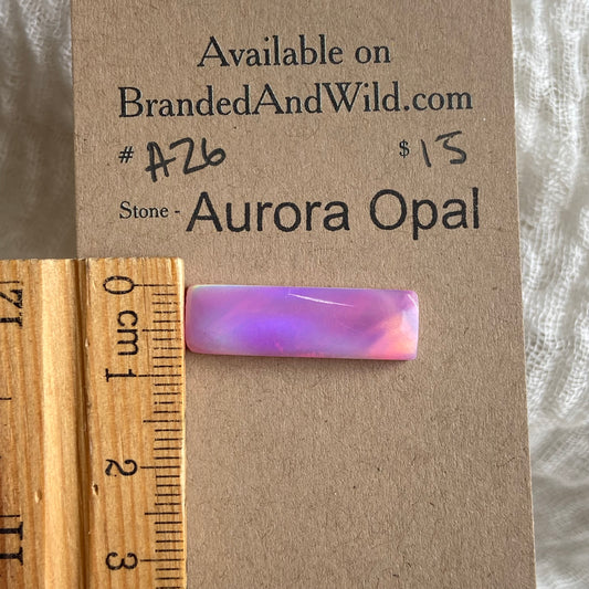 Aurora Opal Cabochon - A26 87E3A53C-D1EE-41E0-B714-8E069F9E95F9 Brandedandwild.com