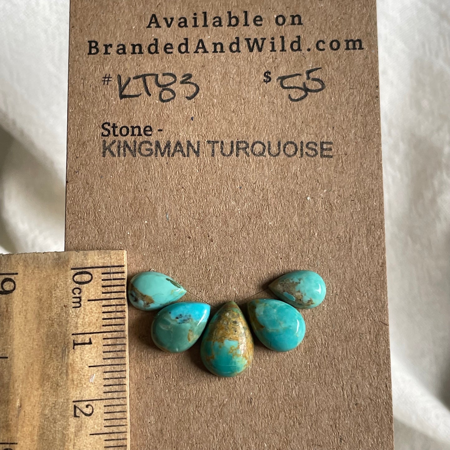 Kingman Turquoise Cabochon - KT83