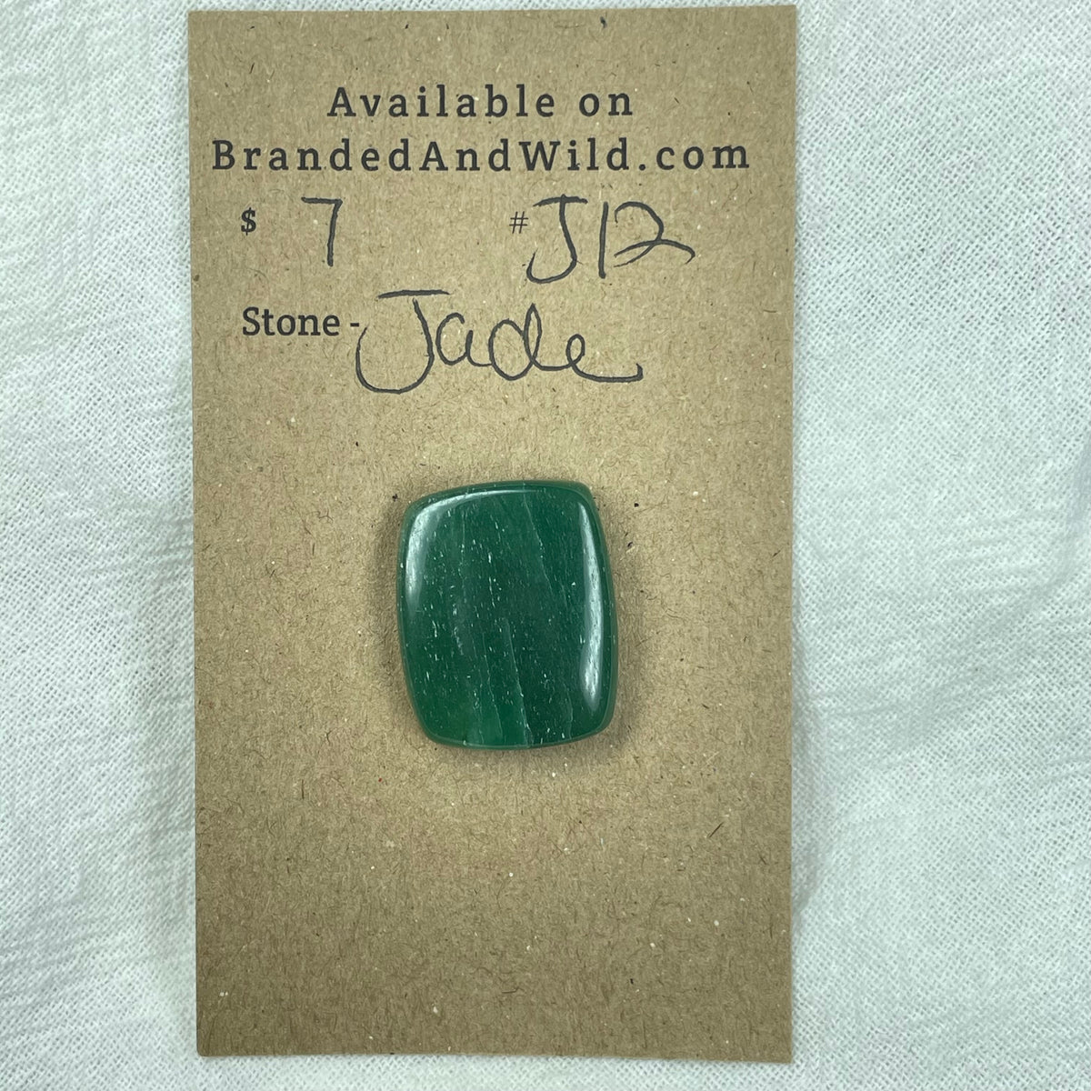 Jade Cabochon - J12 88026E29-7893-4DEF-AFAF-CE33E98653E0 Brandedandwild.com