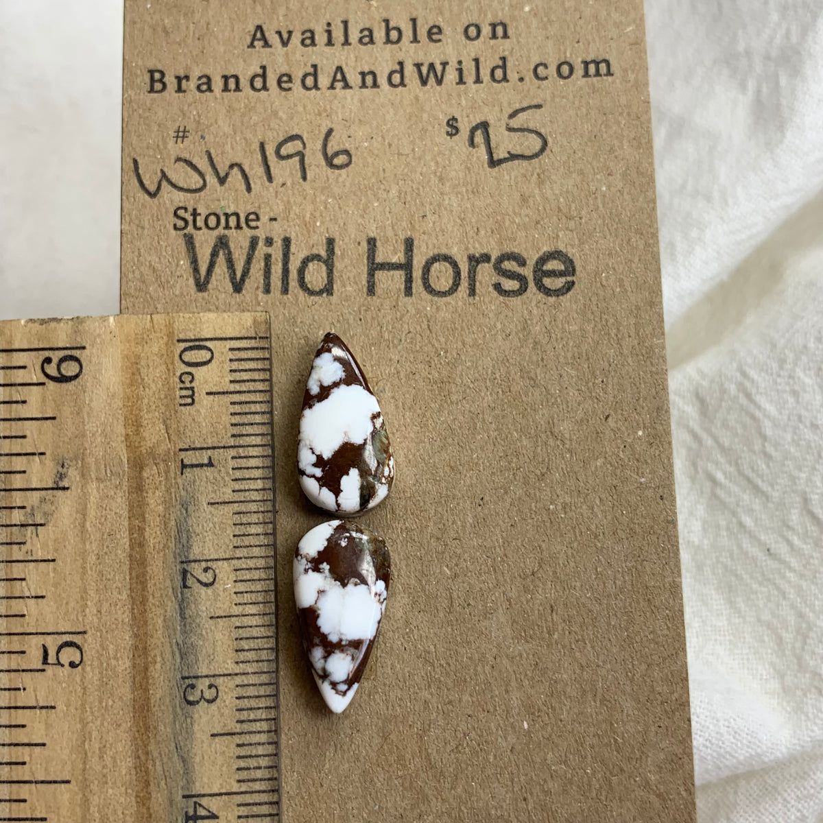 Wild Horse Cabochon - WH196 88276735-CBEC-44E6-A4F0-FBE4B1BAFFAB Brandedandwild.com