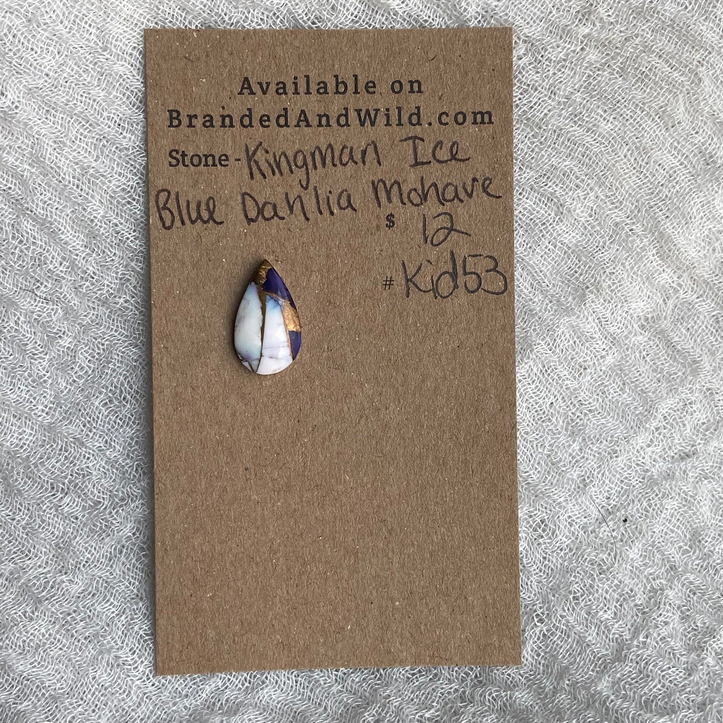 Kingman Ice Blue Dahlia Mohave - KID53