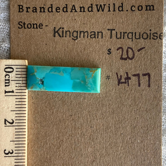 Kingman Turquoise Cabochon - KT77
