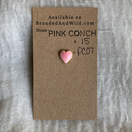 Pink Conch Cabochon - PC07