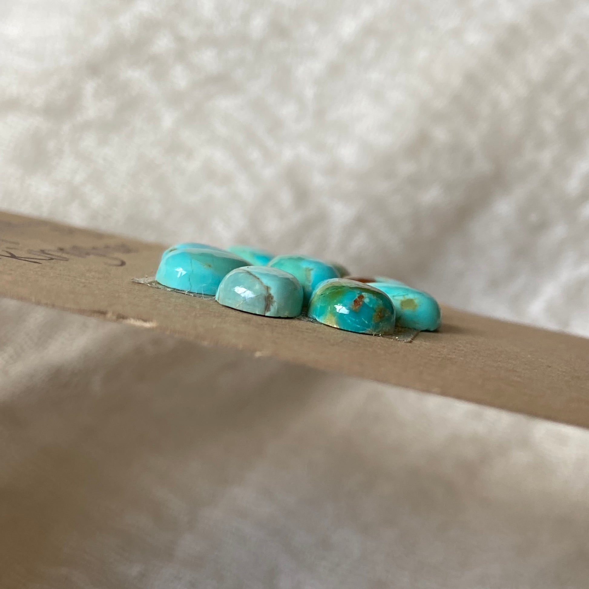 Kingman Turquoise Cabochon - KT21 888DF497-5D9E-4725-BA5F-993094AE1381 Brandedandwild.com