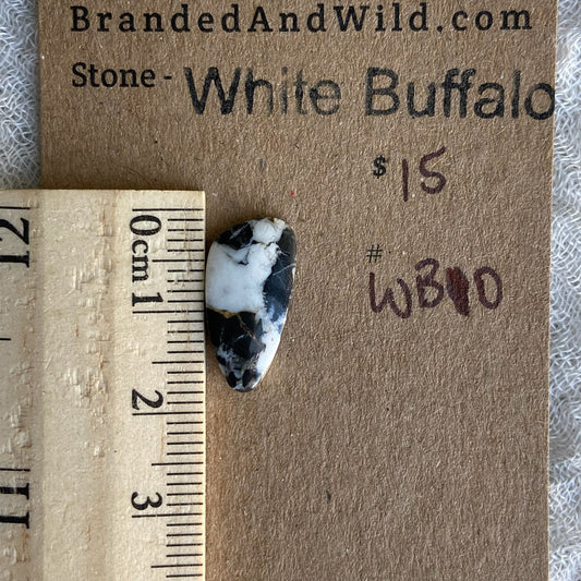 White Buffalo Cabochon - WB10