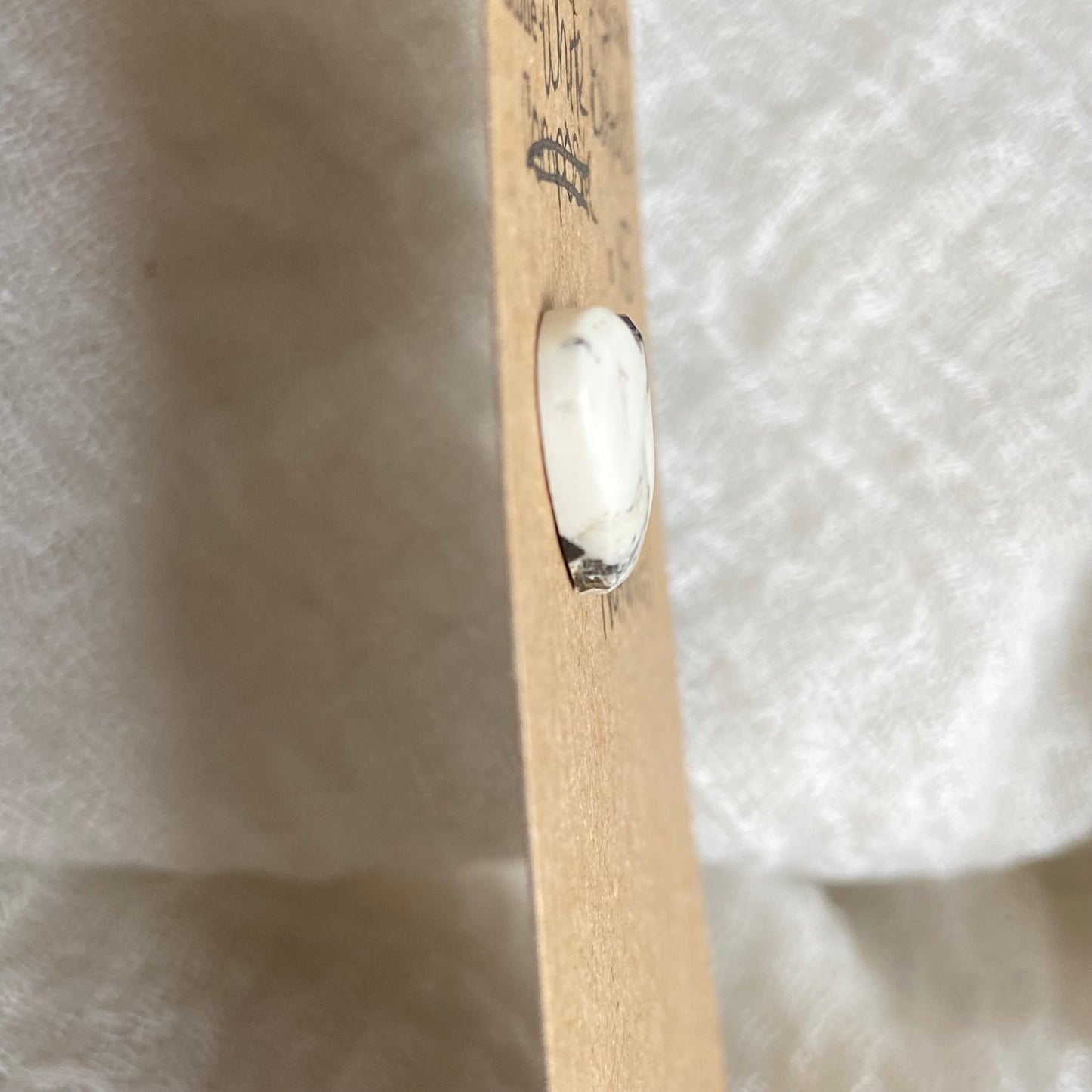 White Buffalo Cabochon - WB2