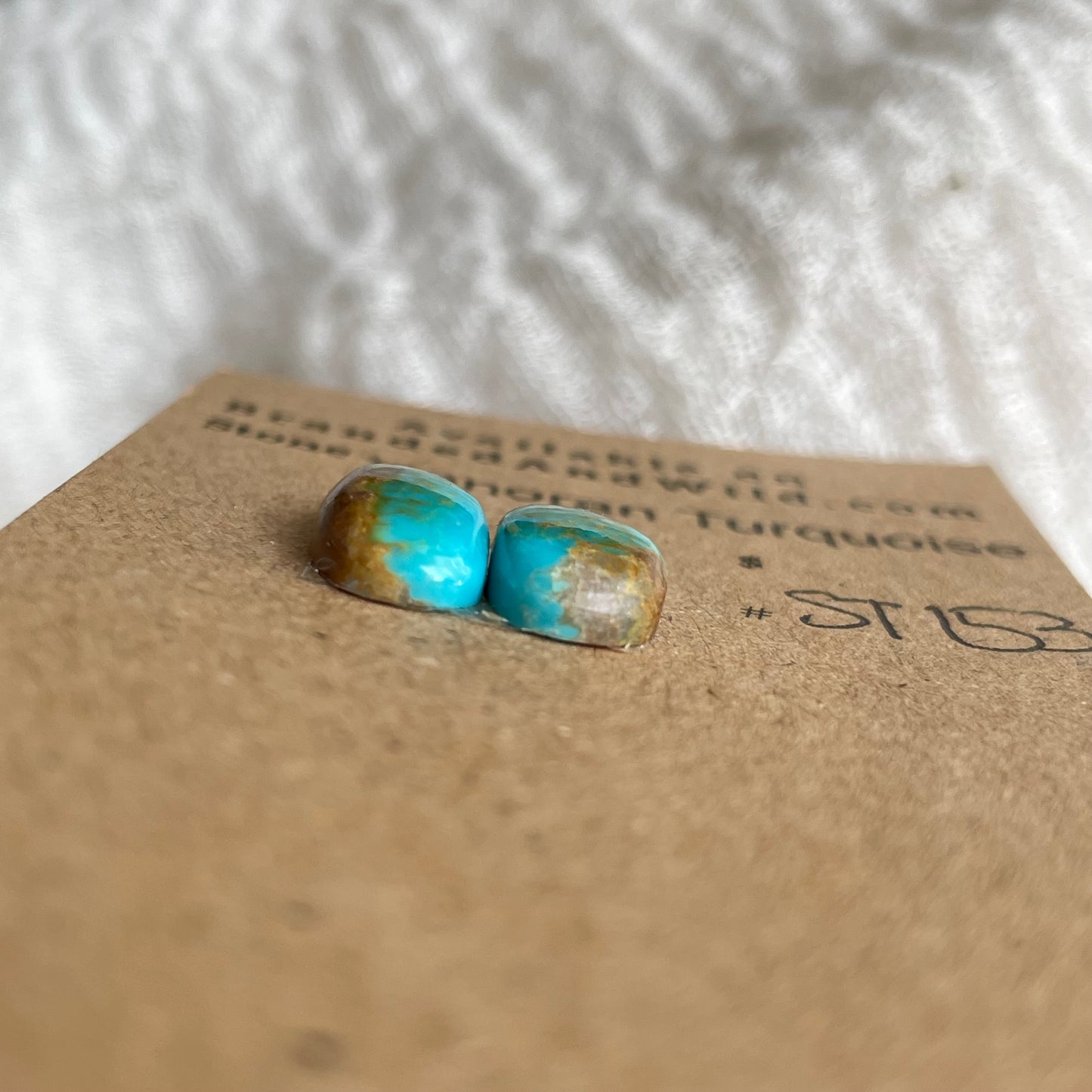 Sonoran Turquoise Cabochon - ST153 88A63A40-72A7-440D-8D3F-C96B894351FD Brandedandwild.com