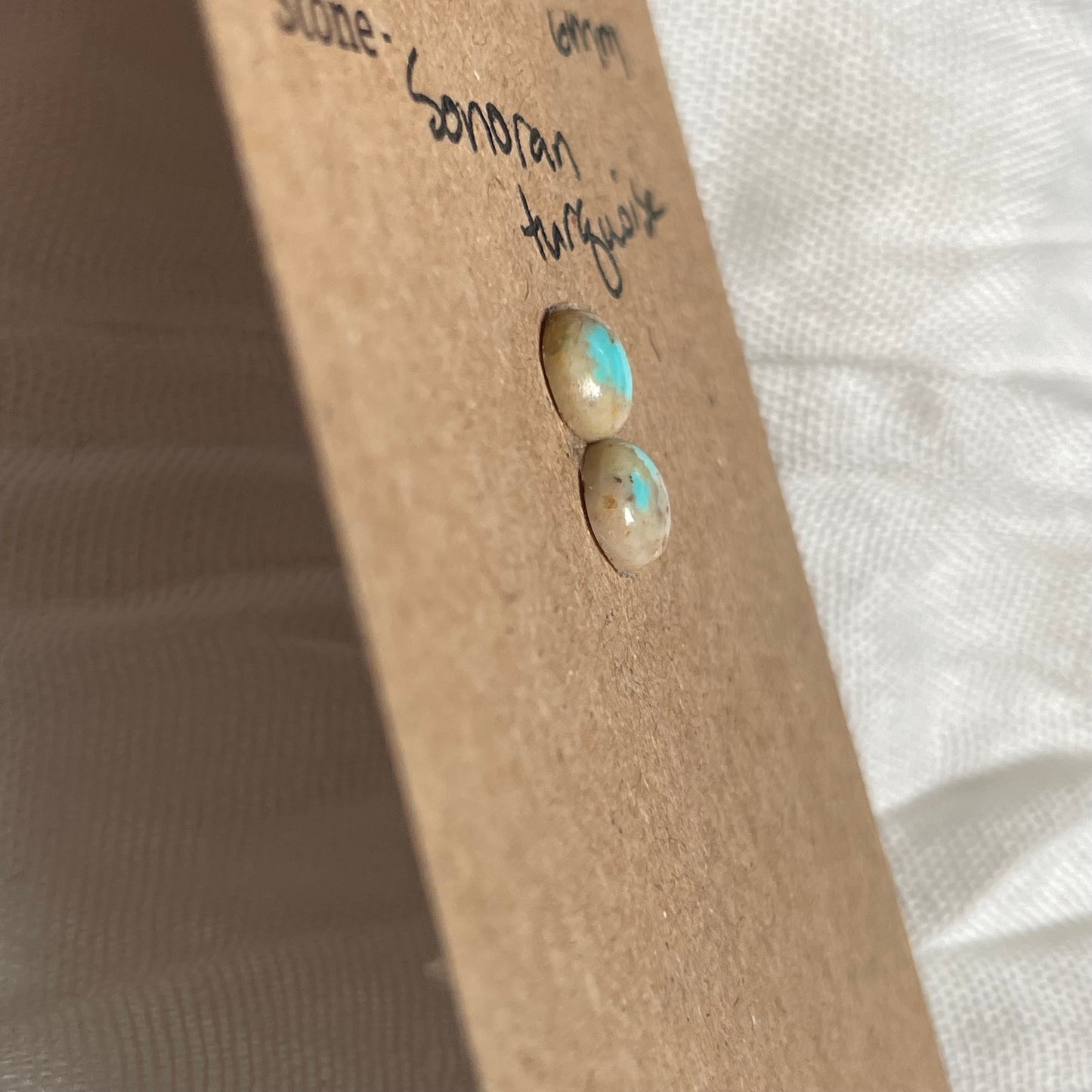 Sonoran Turquoise Cabochon - ST09 88BB5ED4-FDA3-487C-BA43-70CF751FF210 Brandedandwild.com