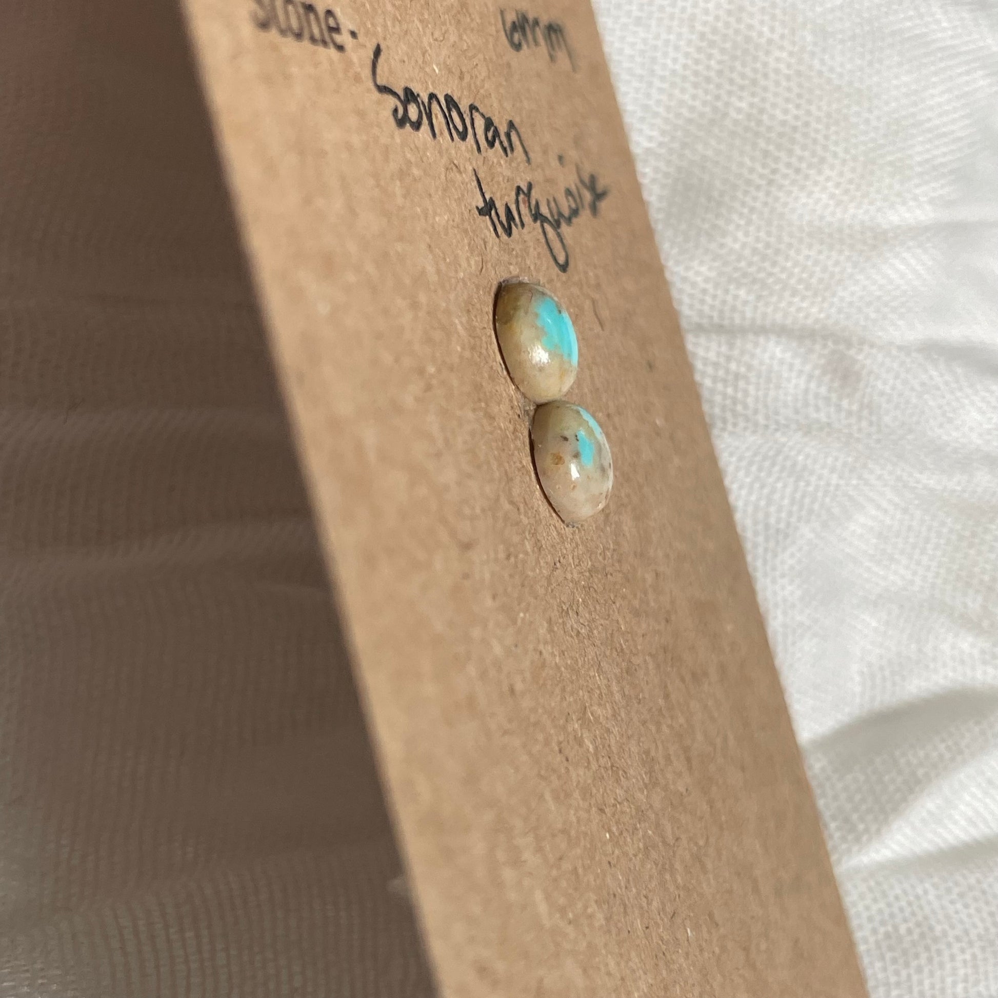 Sonoran Turquoise Cabochon - ST09 88BB5ED4-FDA3-487C-BA43-70CF751FF210 Brandedandwild.com
