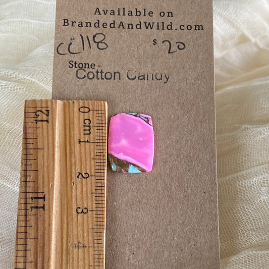 Cotton Candy Cabochon - CC118 88C28427-23AE-4188-BAB3-D8E07BCABBB5 Brandedandwild.com