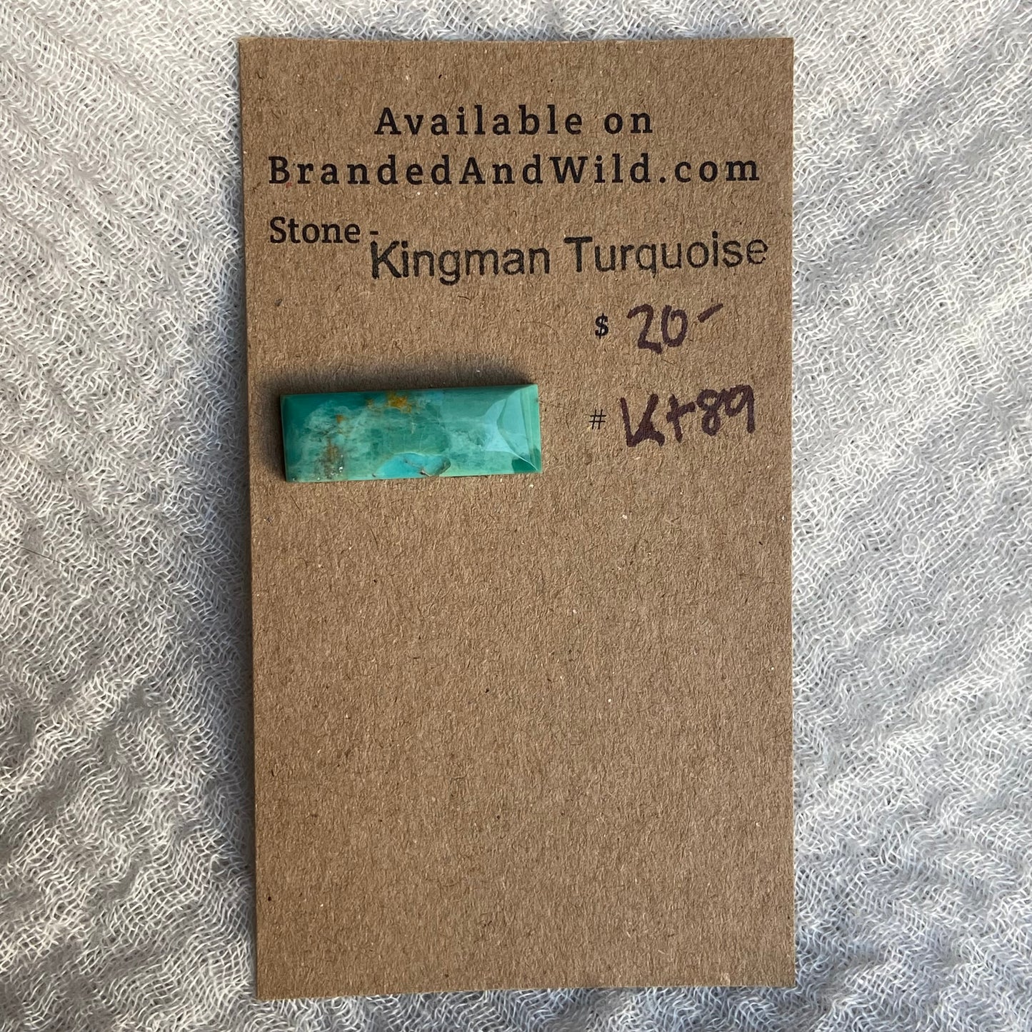 Kingman Turquoise Cabochon - KT89