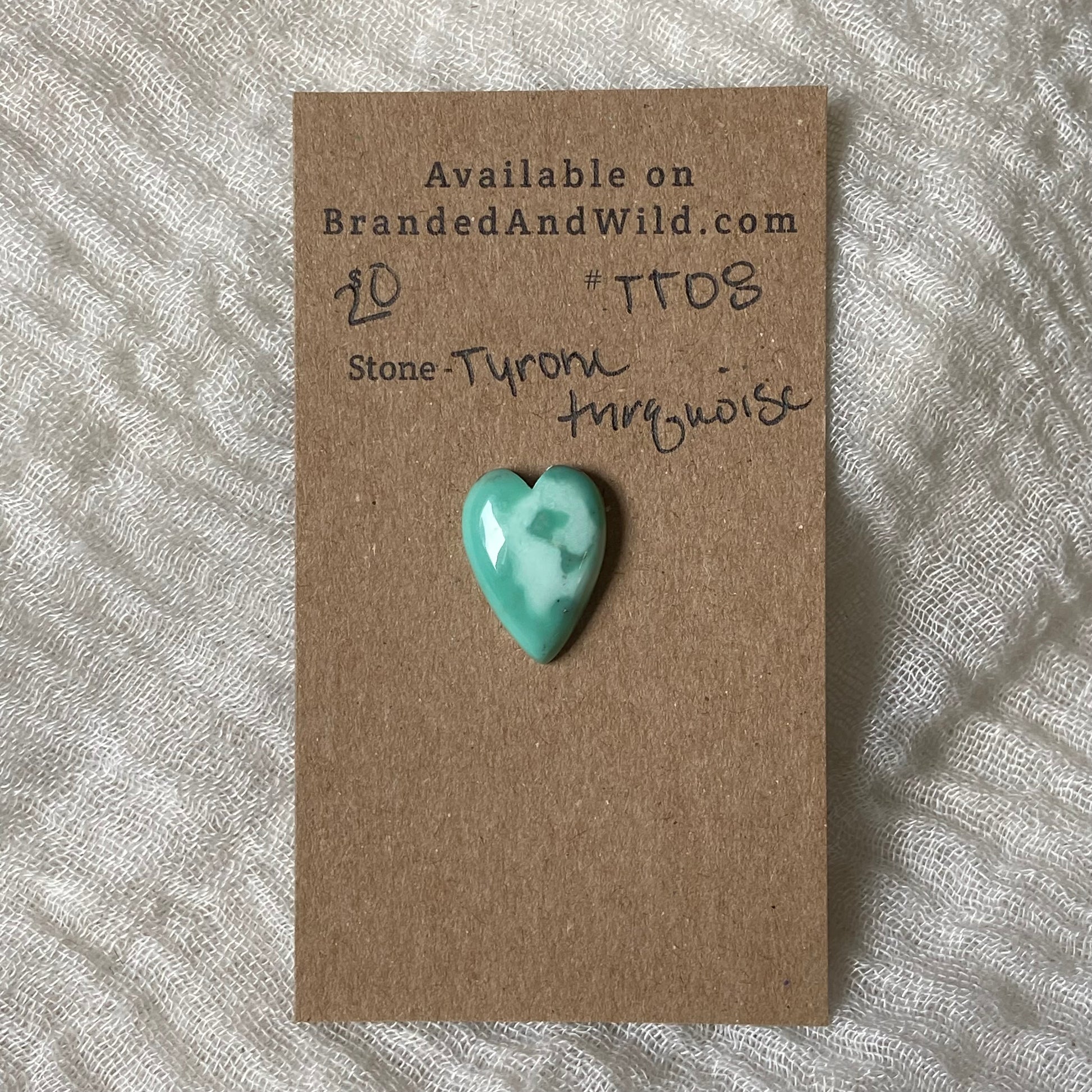 Tyrone Turquoise Cabochon - TT08 88E27338-ADFA-420D-88C7-2D364C00A070 Brandedandwild.com