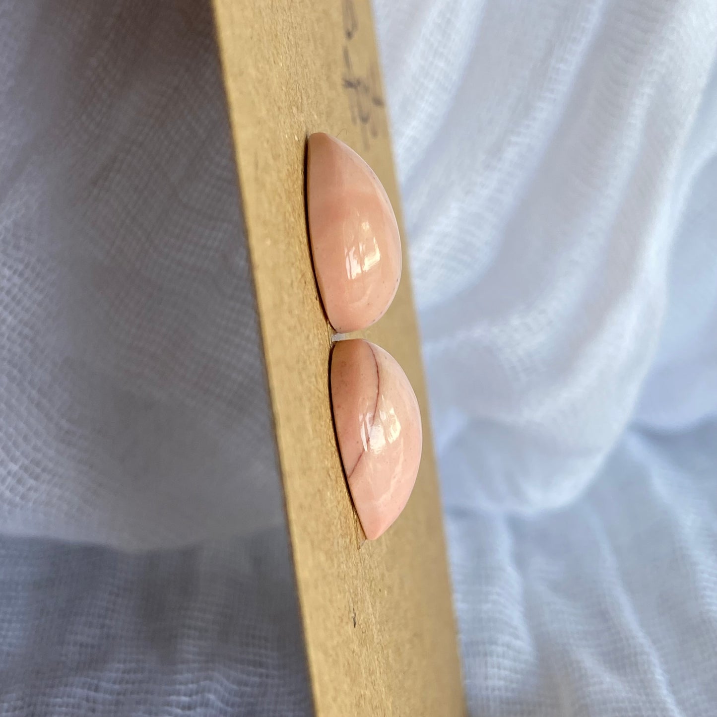 Australian Pink Opal Cabochon - APO4 88E5F44A-5803-48E2-900E-5942C9060521 Brandedandwild.com