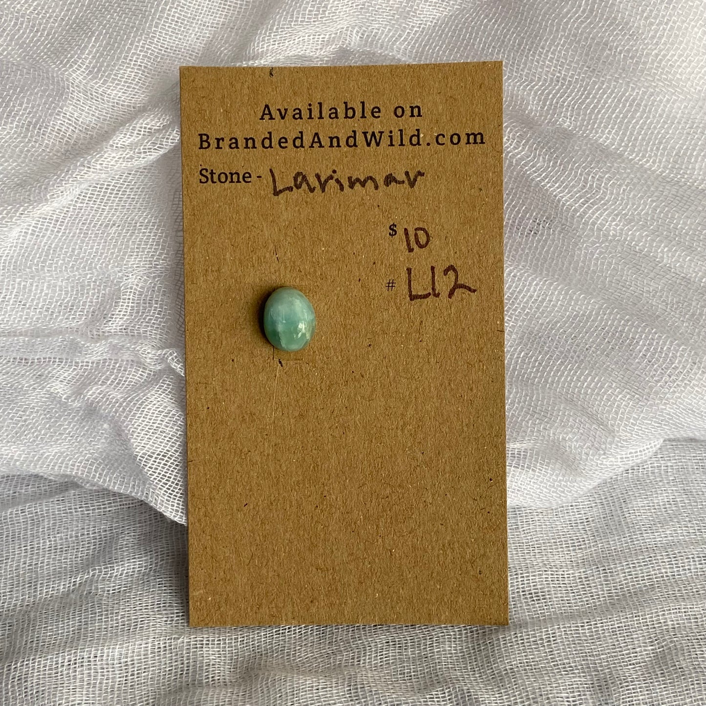 Larimar Cabochon - L12