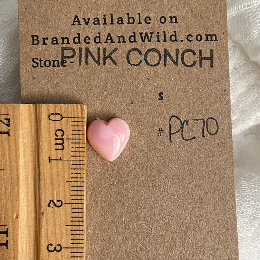 Pink Conch Cabochon - PC70