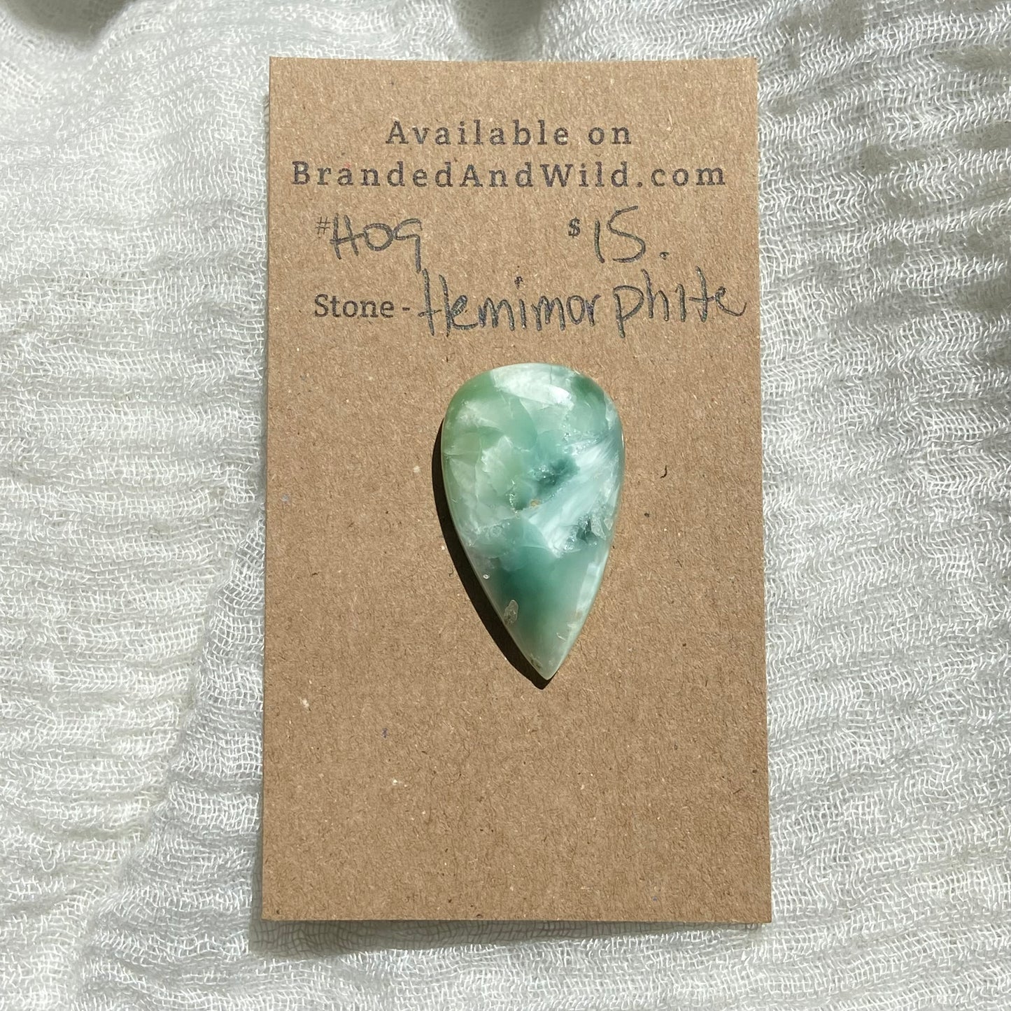 Hemimorite Cabochon - H09