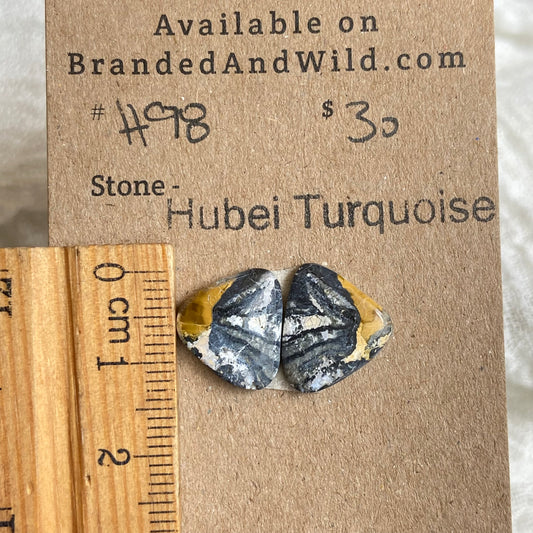 Hubei Turquoise Cabochon - H98 895C1141-48DA-4D65-986C-5A90539FDE52 Brandedandwild.com