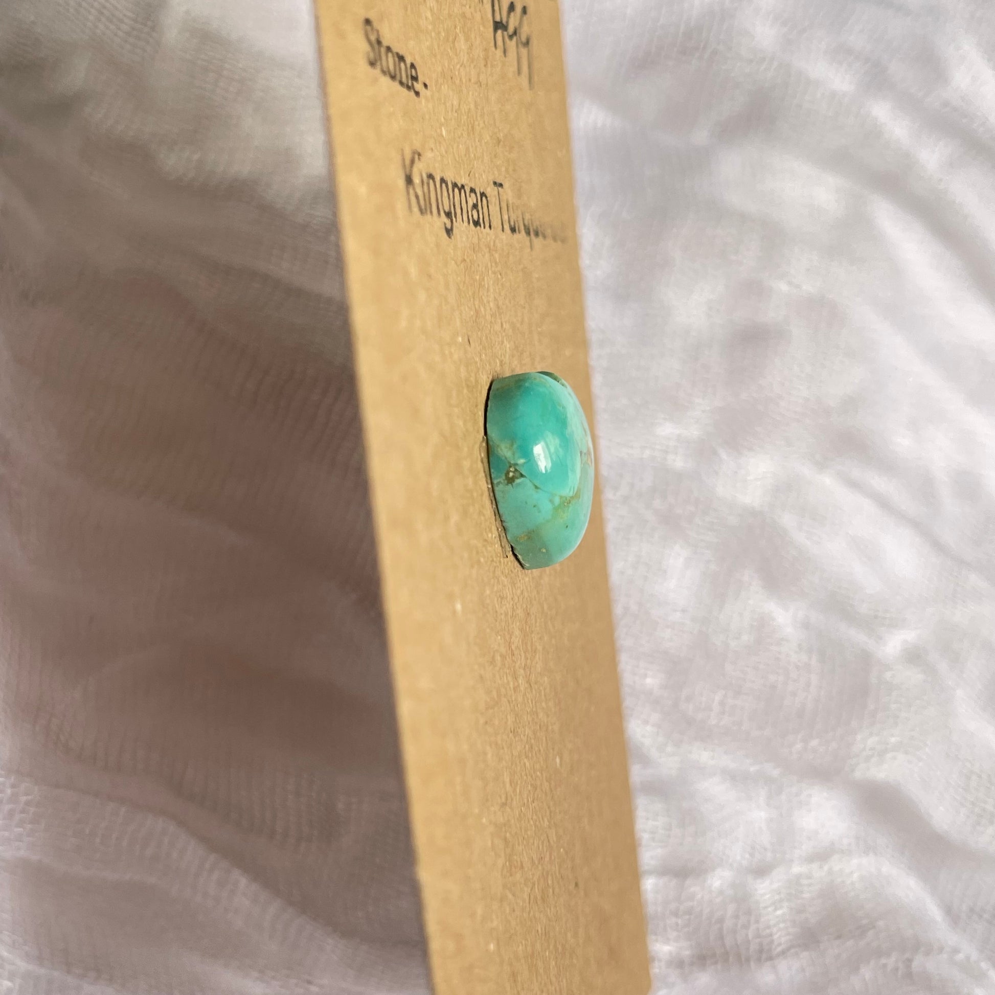 Kingman Turquoise Cabochon - KT99 89777A5E-C4D5-4384-9F6C-10C8DCA804DB Brandedandwild.com