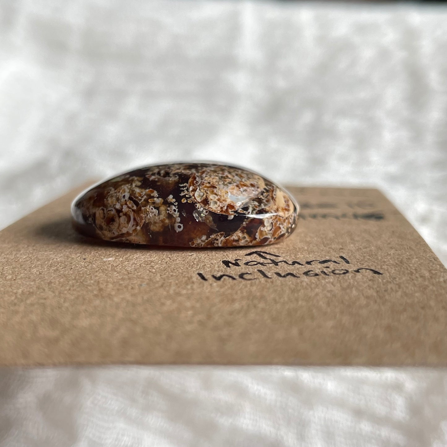 Amber Cabochon AM46 89B0D972-5328-461B-8FDA-2DAEBD59DF37 Brandedandwild.com