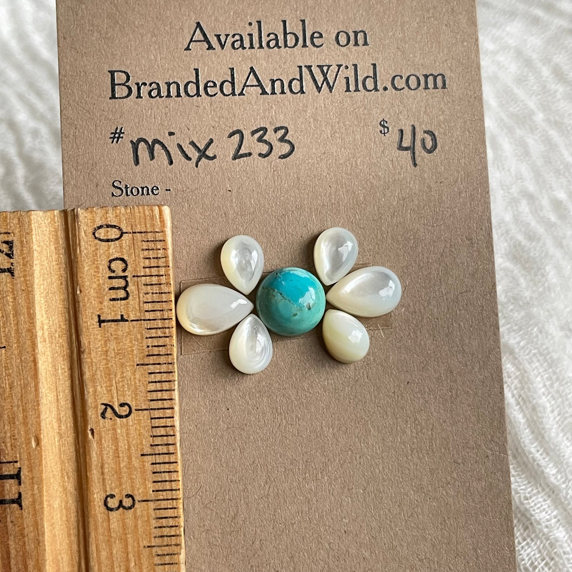 Kingman Mix Cabochon - MIX233 89B1A349-AF42-4034-BAD2-0E38B691490B Brandedandwild.com