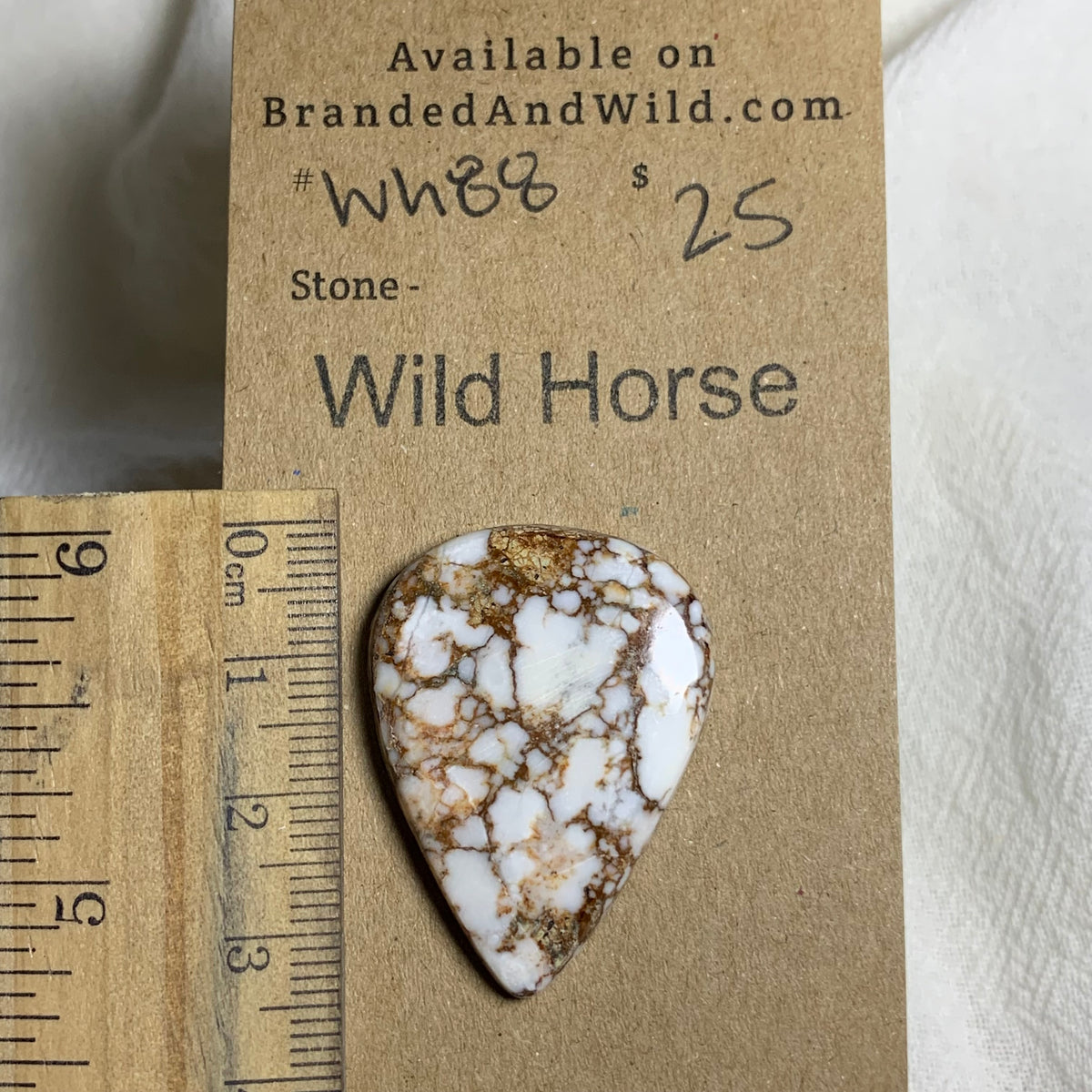 Wild Horse Cabochon - WH88 89C58EEC-D518-4571-9048-08814CA34AF1 Brandedandwild.com