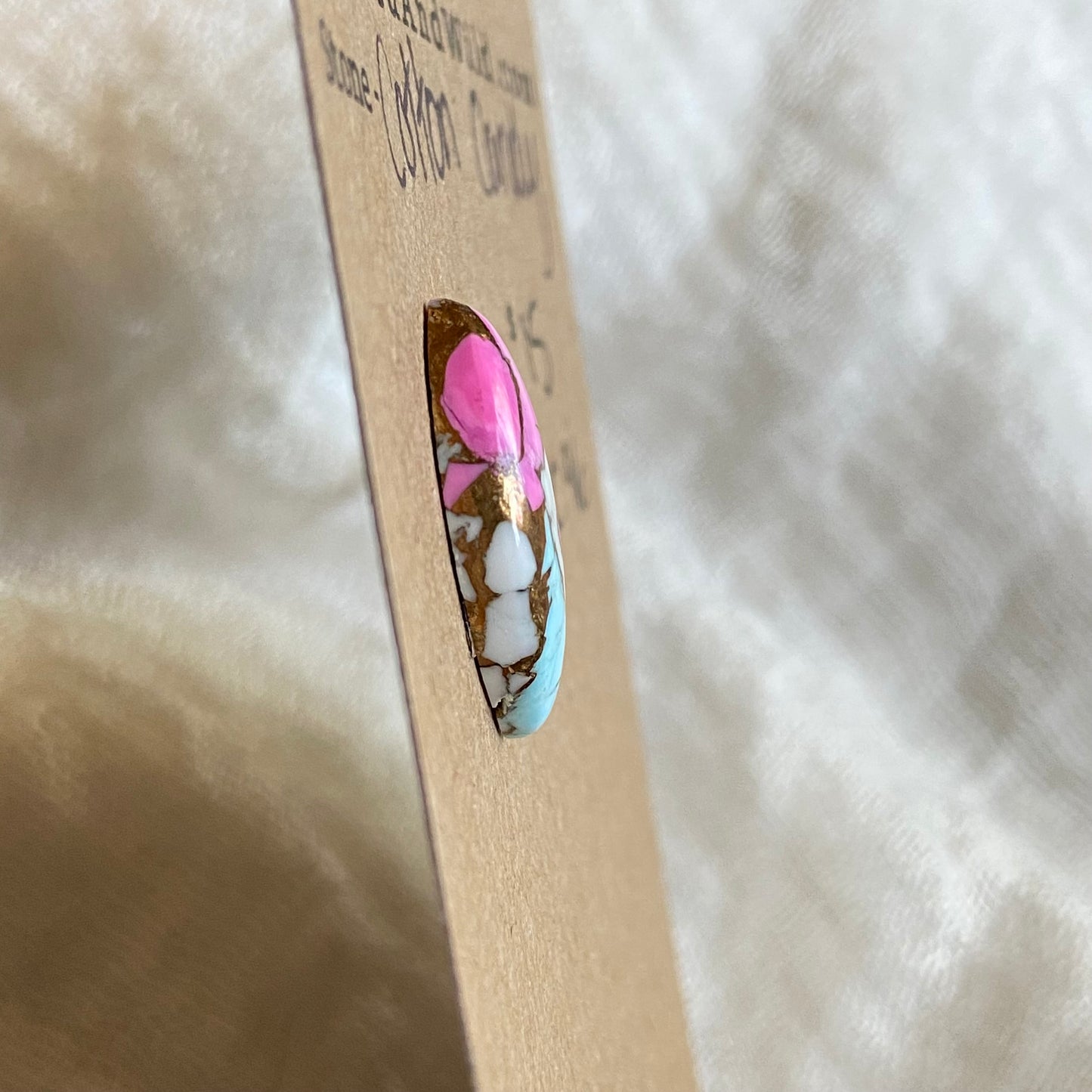 Cotton Candy Cabochon - CC96 89D7C1B7-17B8-44DD-B665-17309D7C2896 Brandedandwild.com