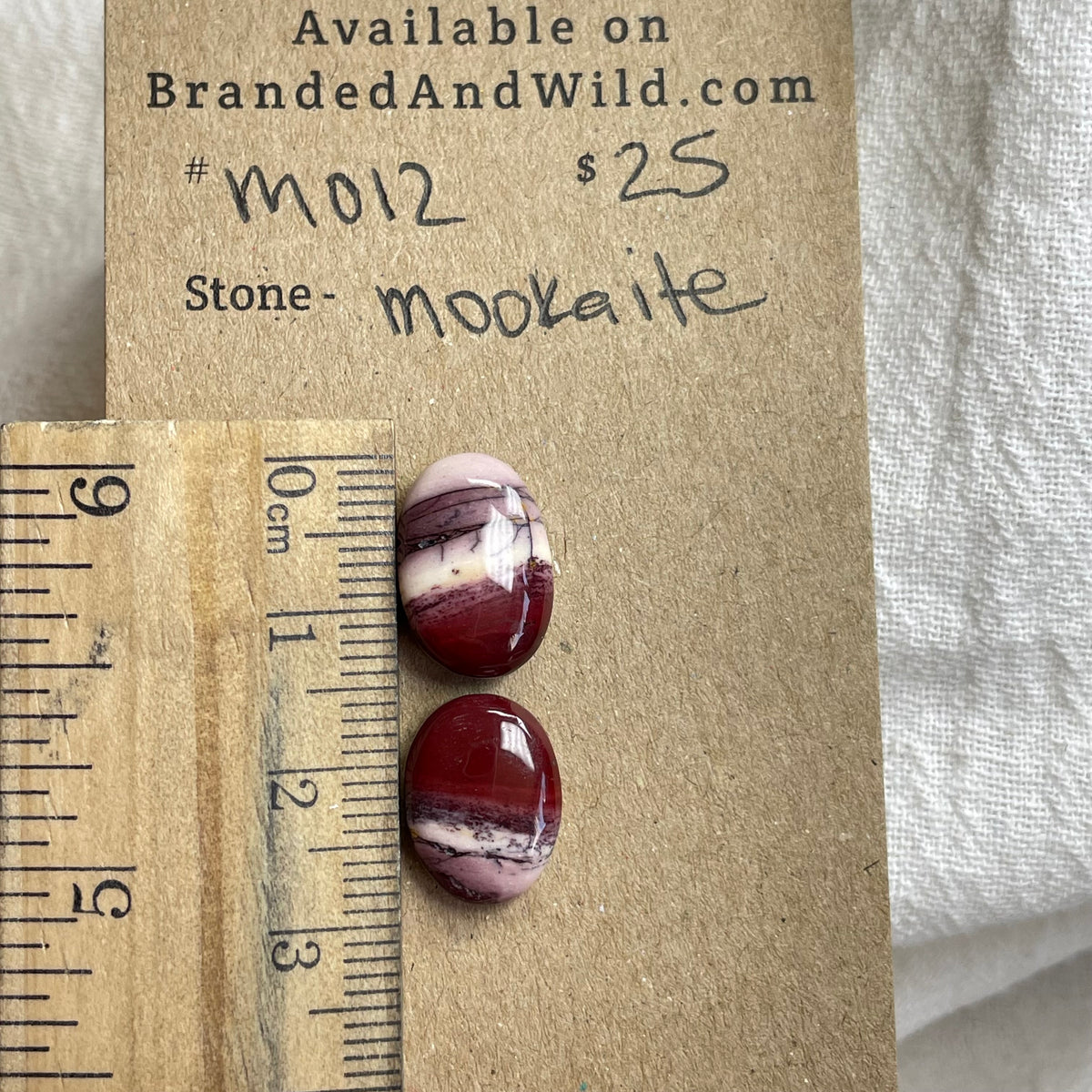 Mookaite Cabochon- M12 89ED6DFE-8C53-4687-BC76-D2078AE6E8CC Brandedandwild.com