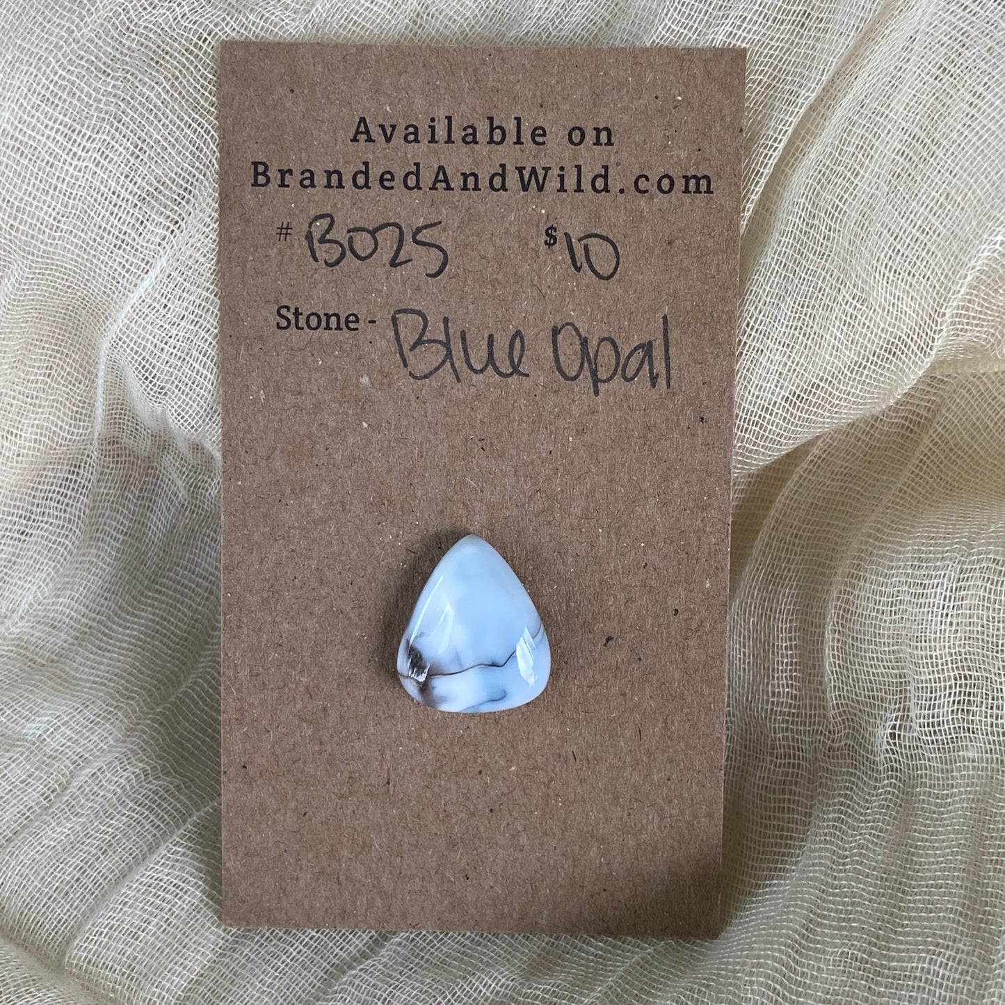 Blue Opal Cabochon - B025