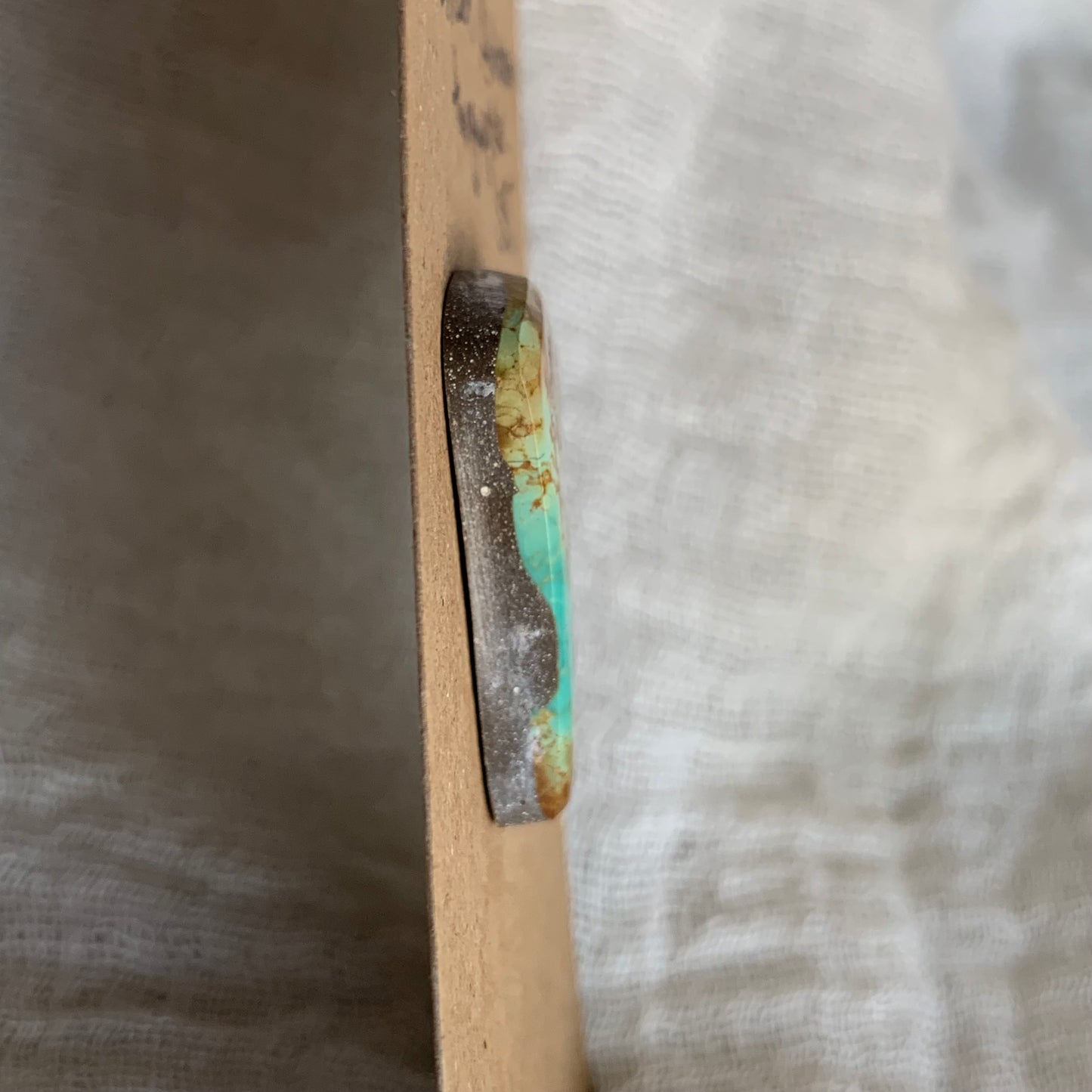 Green Ribbon Turquoise Cabochon GR1