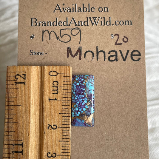 Mohave Cabochon - M59 Cabochon 8A2C846A-2AD6-46B2-9112-1F5A6446FDCB Brandedandwild.com