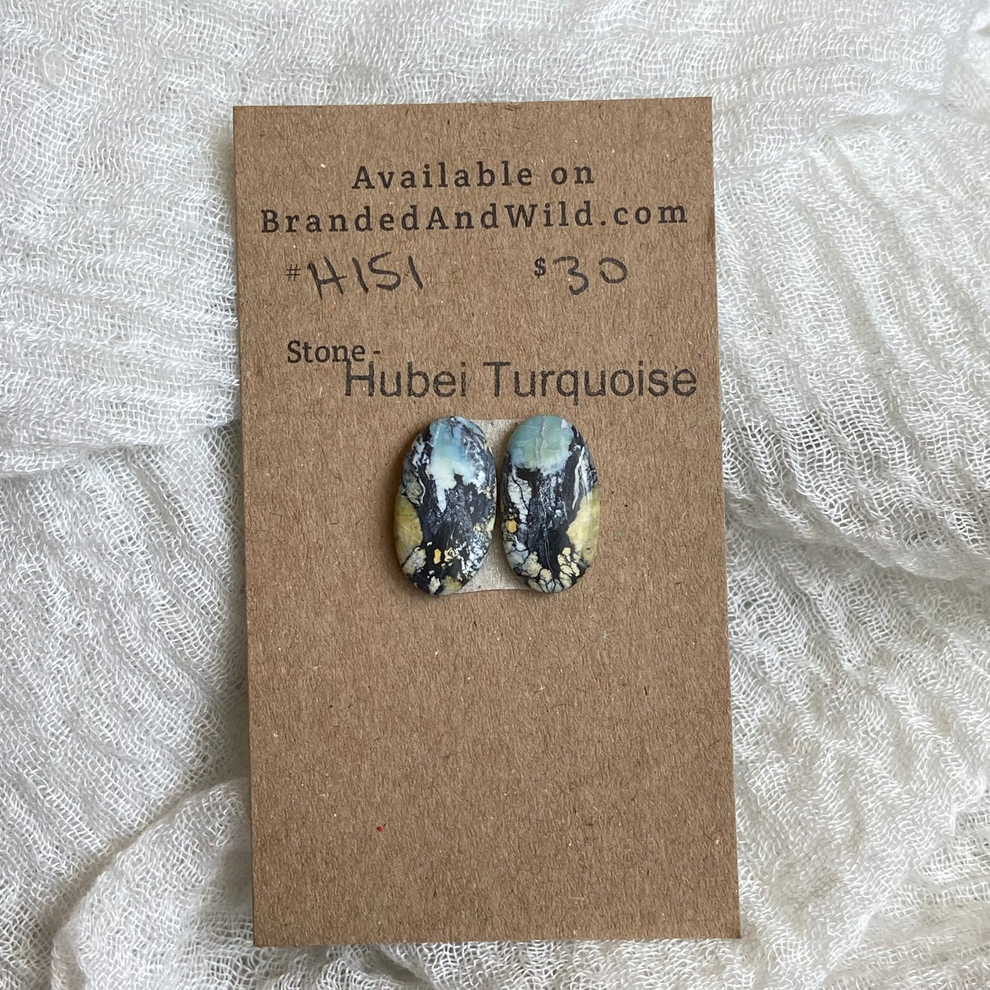 Hubei Turquoise Cabochon - H151