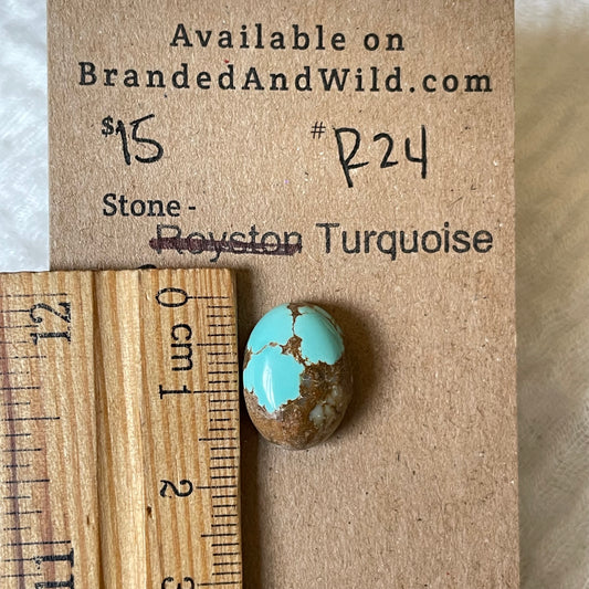 #8 Turquoise Cabochon - R24 8A46FF96-146E-4AB0-B78C-6D93ECFCDF86 Brandedandwild.com