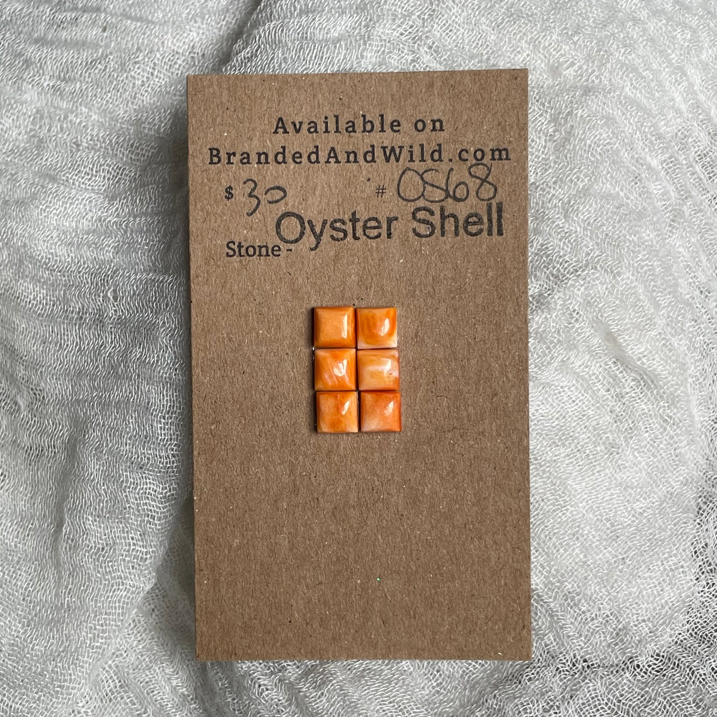 Oyster Shell Cabochon - OS68