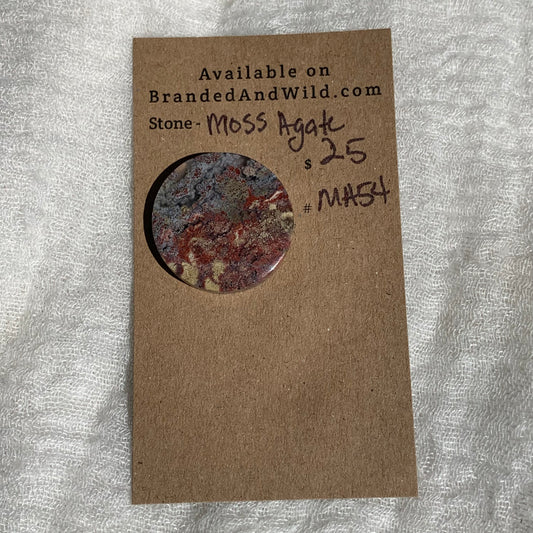 Moss Agate Cabochon- MA54