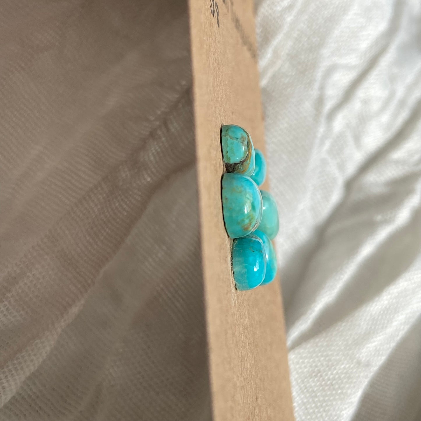 Kingman Turquoise Cabochon - KT27 8A658F4A-71CD-4AFC-ACBC-1CC4225CC39D Brandedandwild.com