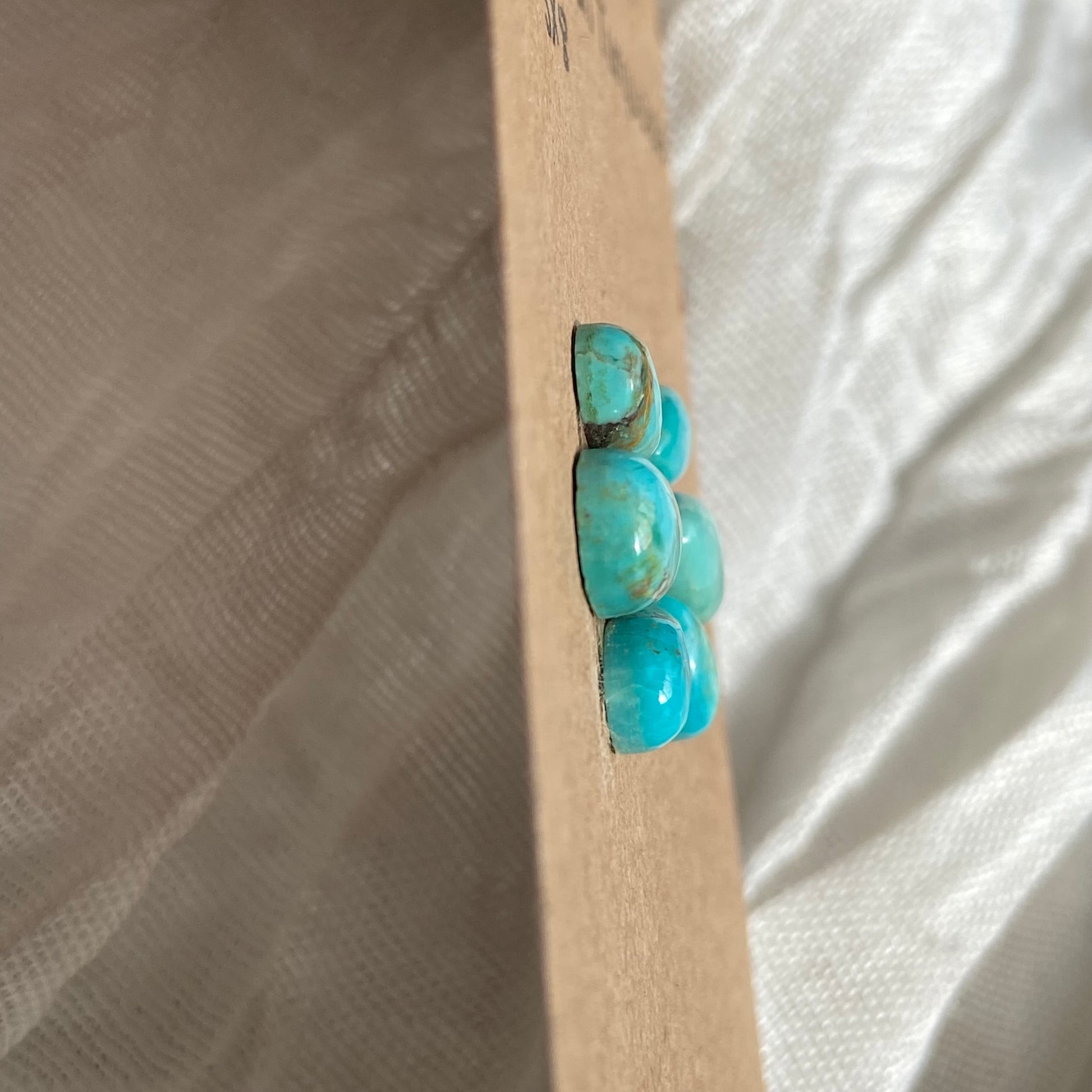 Kingman Turquoise Cabochon - KT27 8A658F4A-71CD-4AFC-ACBC-1CC4225CC39D Brandedandwild.com