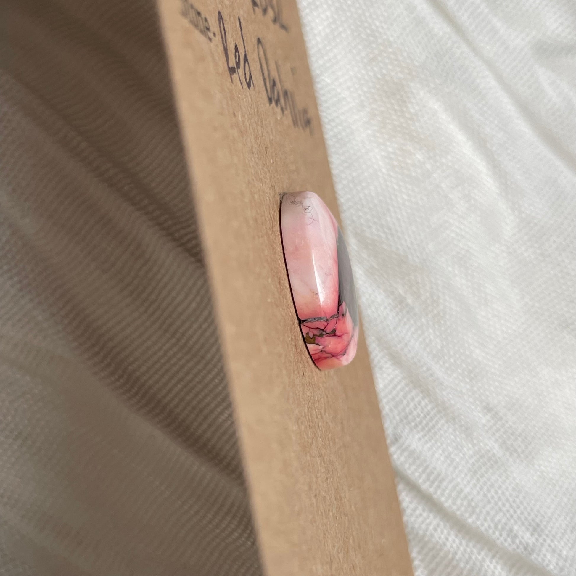 Red Dahlia Cabochon - RD32 8A70022C-1014-43FF-A0B5-8797876D2806 Brandedandwild.com